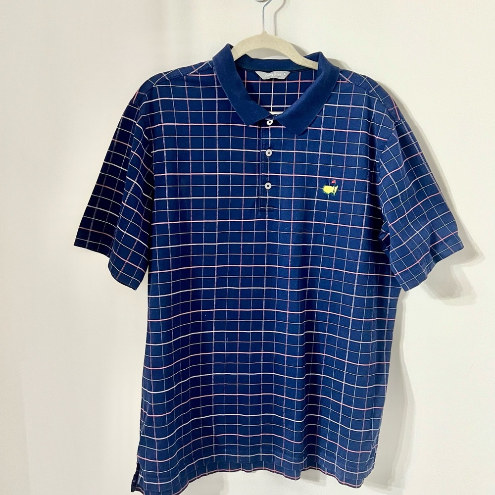Bobby Jones Collection Mens XL The Masters Augusta National Golf Polo Shirt PGA